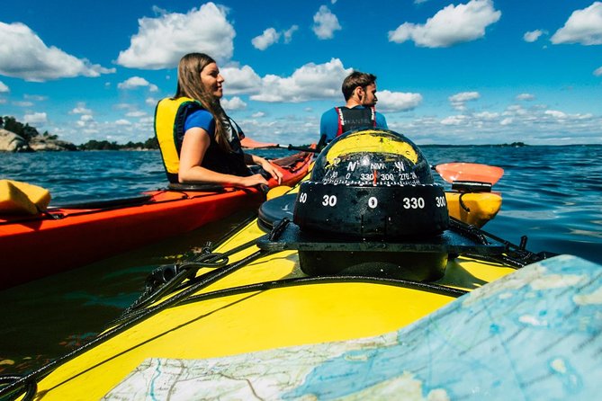2-day kayaking adventure around Vaxholm in Stockholm Archipelago - self guided - What the two-day schedule really means