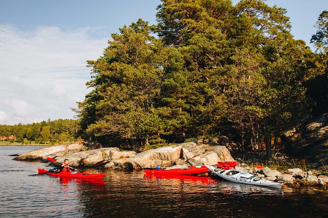 3-day kayaking adventure around Vaxholm in Stockholm Archipelago - self guided - Norrgårdsön and the challenge of a longer paddle