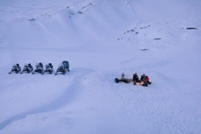 Great Outback Snowmobile Tour with Lake Abiskojaure