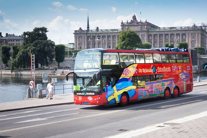 City Sightseeing Stockholm Hop-On Hop-Off Bus - Starting at Karl XII’s torg and the Royal Opera