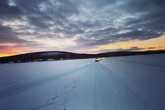 Day tour with snowmobile in Kiruna 10:30 am - A Snowmobile Ride Beyond Kiruna