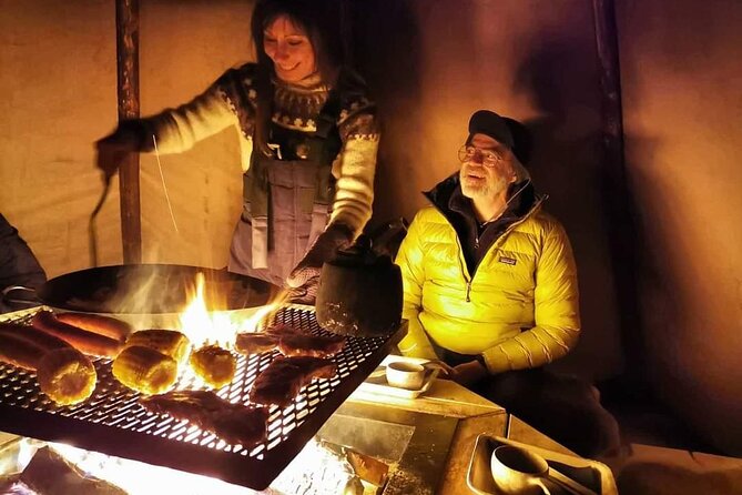 Enjoy the Aurora show on top of the mountain inc tipi dinner - How the photography works