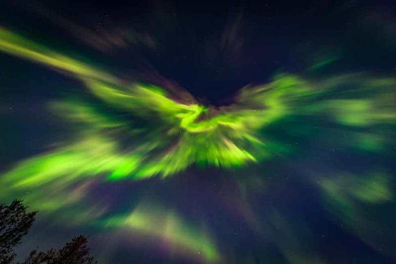 Experience the majestic Auroras Kiruna-Abisko & lodge dinner - The Value of $255 Per Person