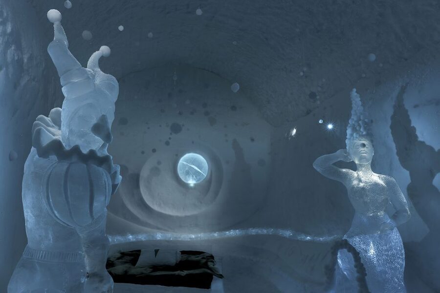 From Abisko: Explore the Icehotel - Two hours through Swedish Lapland