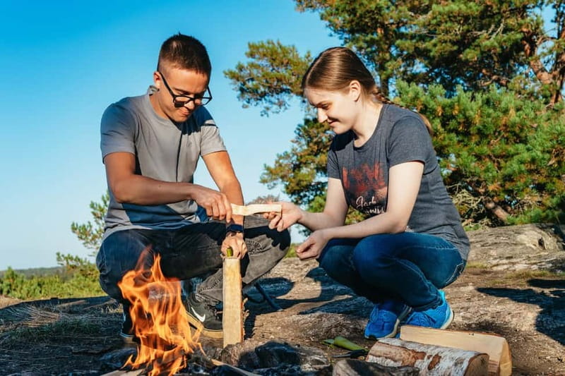 From Stockholm: Moose & Wildlife Safari with Campfire Dinner - Stories about moose, deer, and smaller animals