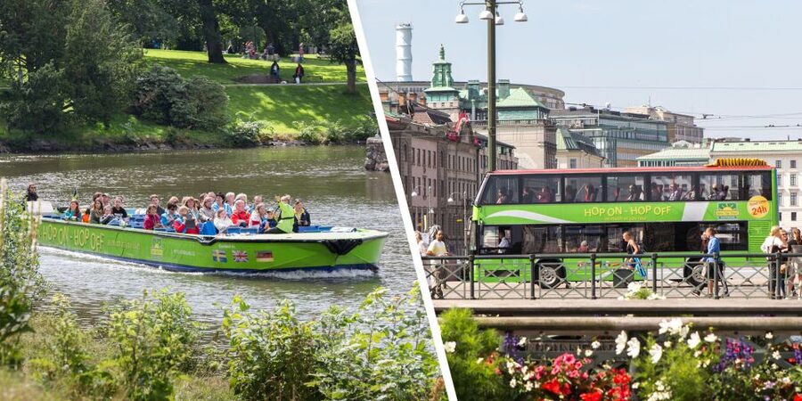 Gothenburg: 24 Hour Hop On–Hop Off Bus and Boat Tour - Starting at Kungsportsplatsen and Stora Teatern