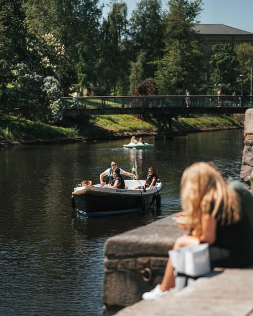 Gothenburg city center: Electric selfdrive boat tour - Why seeing Gothenburg by electric boat works so well