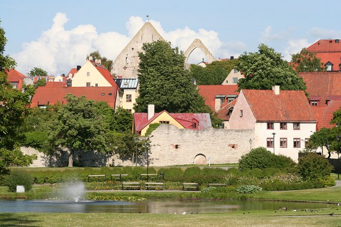 Hop On - Hop Off Bus Visby - What you see from the coach