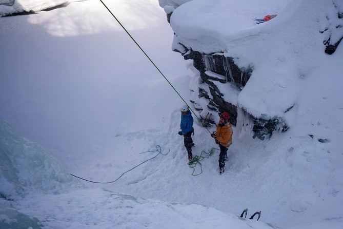 Ice Climbing Experience with Certified Guide - Learning the first moves on vertical ice