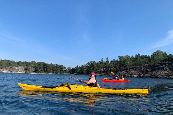 Kayak Tour in the Stockholm Archipelago with Lunch Meal - Getting comfortable in the kayak