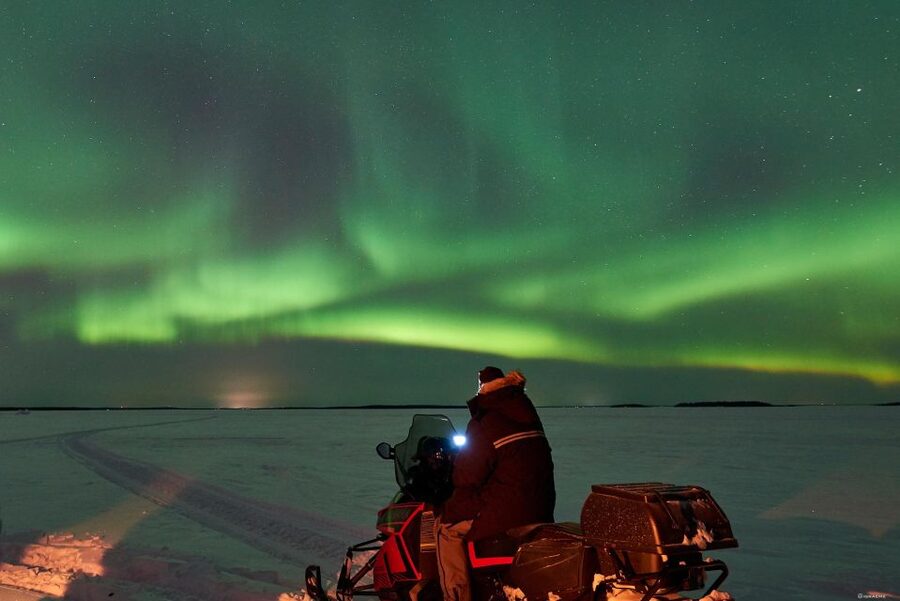 Luleå : Northern lights snowmobile tour - My practical verdict on the Brändön Lodge experience