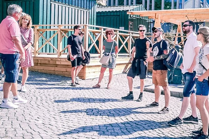 Make Your Own Tour - Guided Walking Tour - Akademibokhandeln and an old connection point