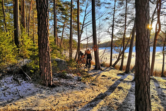 Mountain Biking Small-Group in Stockholm Forests for Beginners - Lunch and Swedish fika keep the day comfortable