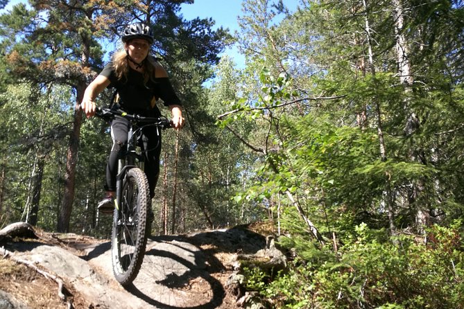 Mountain Biking Small-Group in Stockholm Forests for Beginners - Forest paths, gravel stretches, and technical options