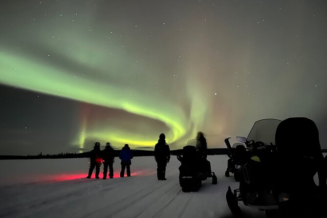 Northern Light snowmobile tour in Kiruna 7:30 pm - Hunting for the Northern Lights