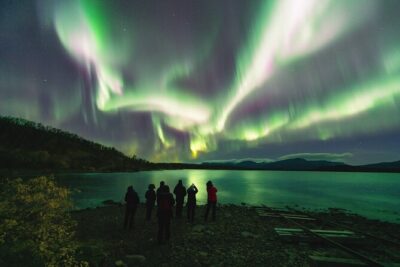 Northern Lights Photo Expedition Dinner Included from Abisko