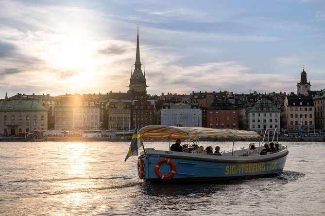 Open Electric Boat Ride in Stockholm with Live-Guide - Key points before you book
