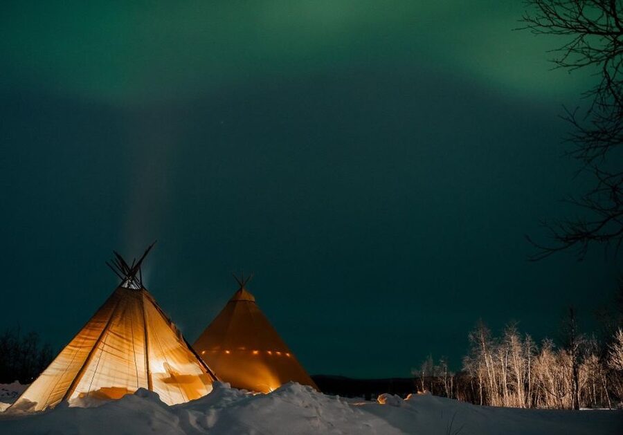 Premium Aurora Snowmobile Ride With Panoramic Views - Photos are more useful than they sound