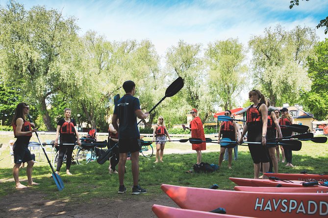 Self-Guided Kayak Adventure In Central Stockholm (One-man kayak) - Why Stockholm is better from a one-person kayak