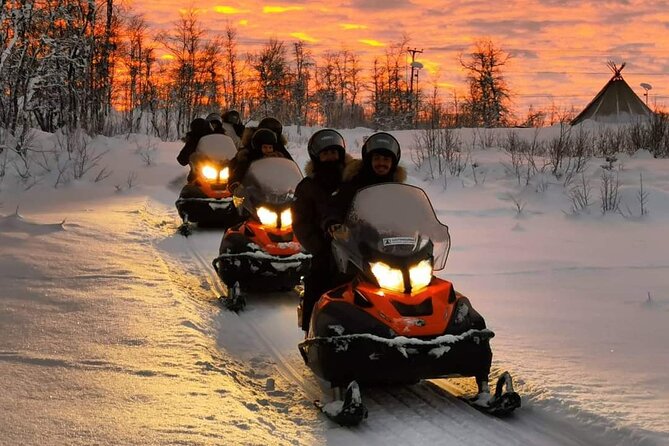 Snowmobile Safari to Lapland viewpoint - Starting at 9:00 in Kiruna