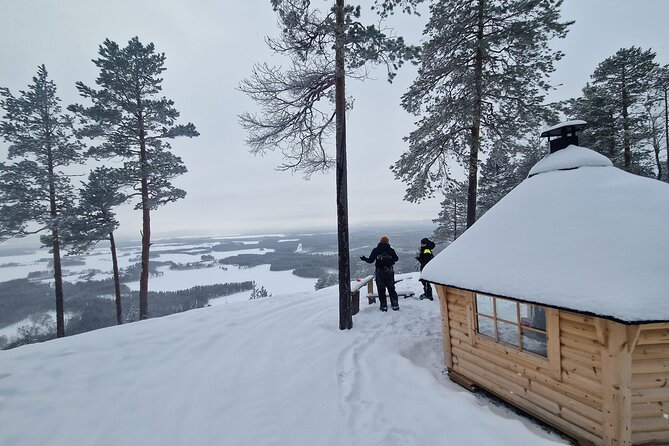 Snowmobile tour - A Snowmobile Ride Above Vistträsk