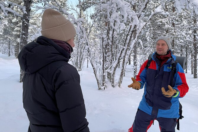 Snowshoe in a Winter Forest - Reading the snow for signs of wildlife