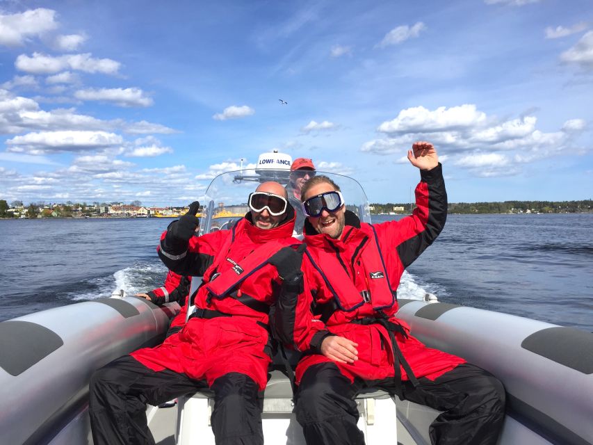 Stockholm Archipelago RIB Speed Boat Tour with Swedish Fika - What the ride feels like in practice