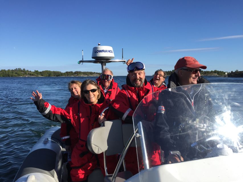 Stockholm Archipelago RIB Speed Boat Tour with Swedish Fika - Stockholm’s waterfront sights in fast motion