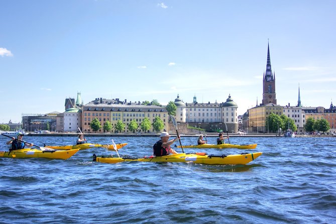 Stockholm City Kayak Tour - City Hall and the first open-water views