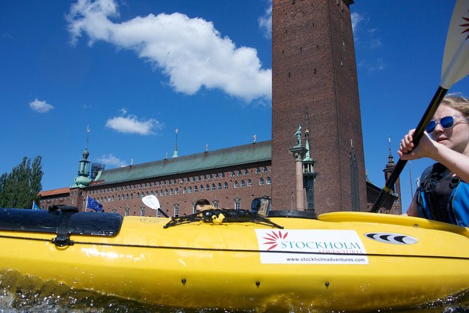 Stockholm City Kayak Tour - Södermalm from the water