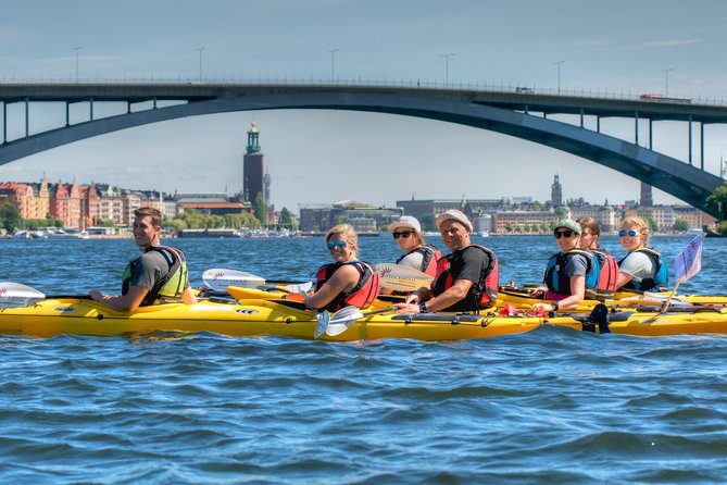 Stockholm City Kayak Tour - Group size, guides, and the learning curve