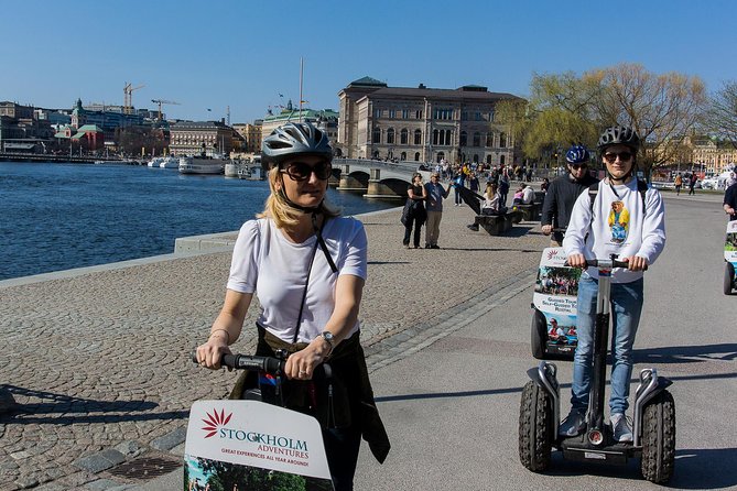 Stockholm City Segway Tour - Starting at Stockholm Adventures on Kungsbro strand