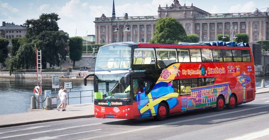 Stockholm: City Sightseeing Hop-On Hop-Off Bus Tour - The optional boat trip adds a better view of Stockholm