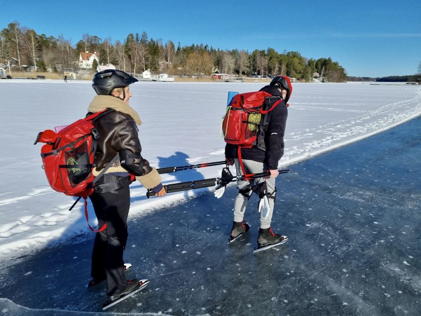 Stockholm: Family Friendly Private Ice Skating Tour & Lunch - Booking advice for winter conditions