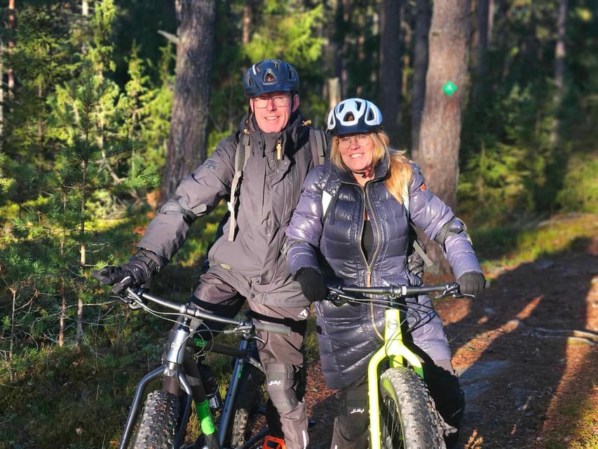 Stockholm: Fat Bike Forest Adventure with Lunch and Sauna - What riding a fat bike feels like