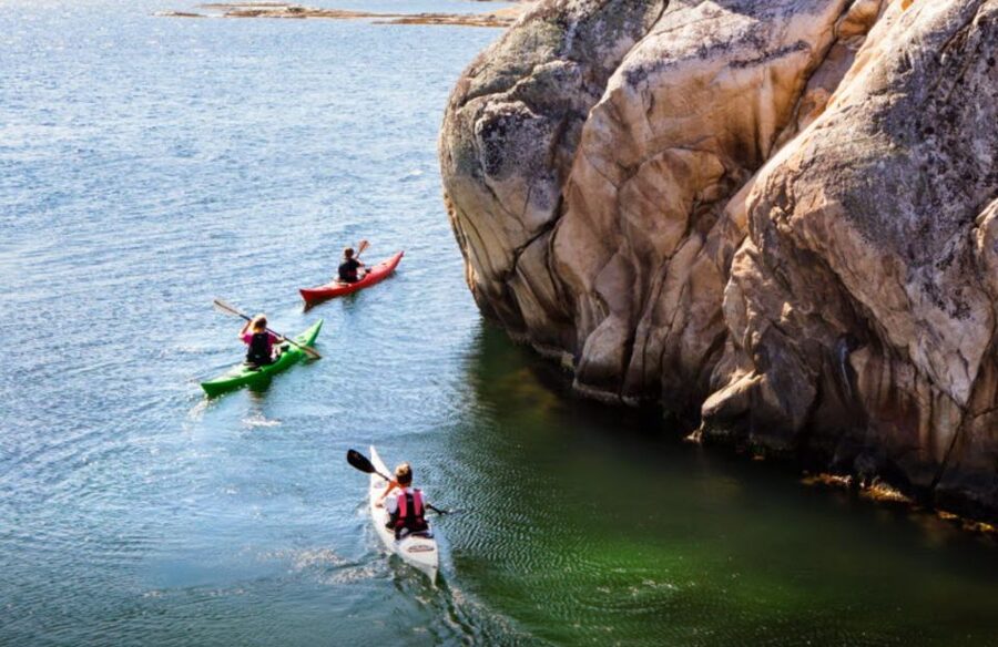 Stockholm: Full-Day Archipelago Kayaking Adventure - From The Green Trails office to the water