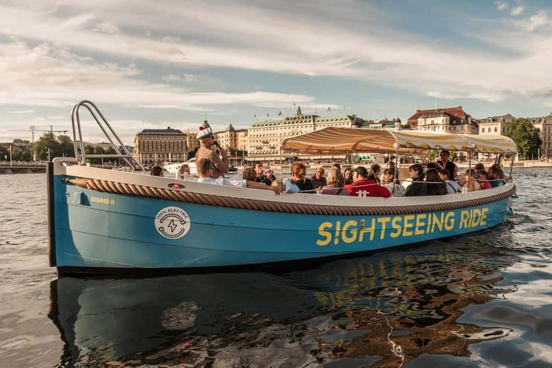 Stockholm: Guided City Sightseeing Open Electric Boat Tour - Why Stockholm is best introduced from the water