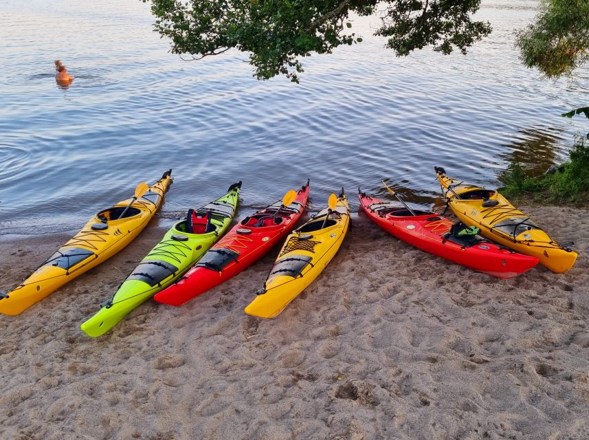 Stockholm: Guided Kayak Tour to Drottningholm Royal Palace - An island lunch with a view