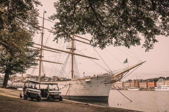 Stockholm Highlights: Private Golf Cart Tour - What the ride feels like in changing weather