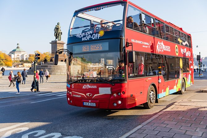 Stockholm Hop-On Hop-Off Bus & Boat Options - Fjällgatan and Medborgarplatsen