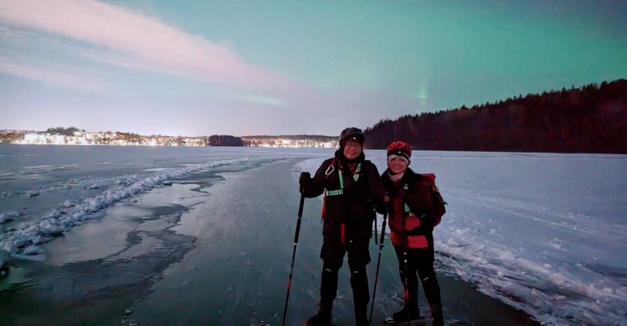 Stockholm: Ice Skating in the Moonlight with Hot Chocolate - Starting beside Riddarholm Church