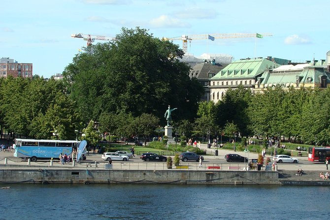 Stockholm Old Town and the Viking Museum, a Small Group Walking Tour - The ferry to Djurgården
