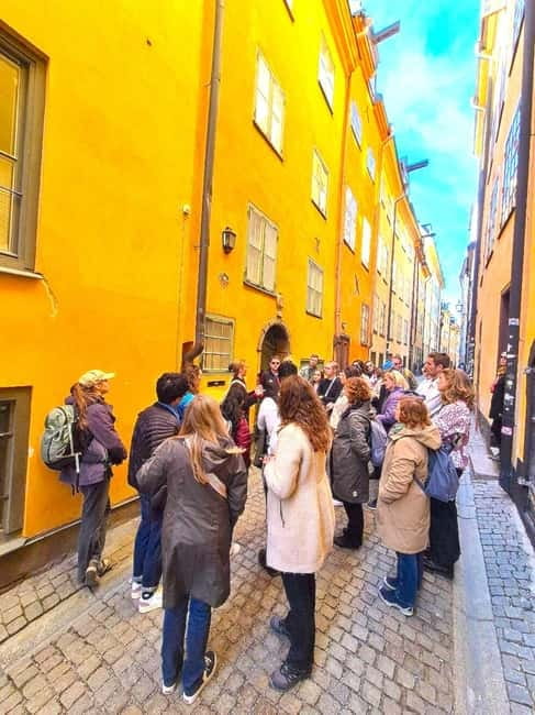 Stockholm: Old Town Walking Tour with Local Guide - Through Gamla Stan’s medieval lanes