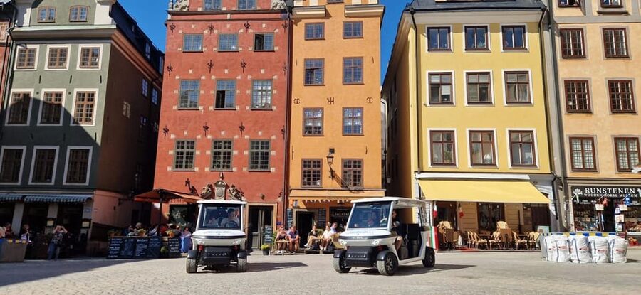 Stockholm Private Golf Cart Tours - Djurgården brings museums and old waterfront streets