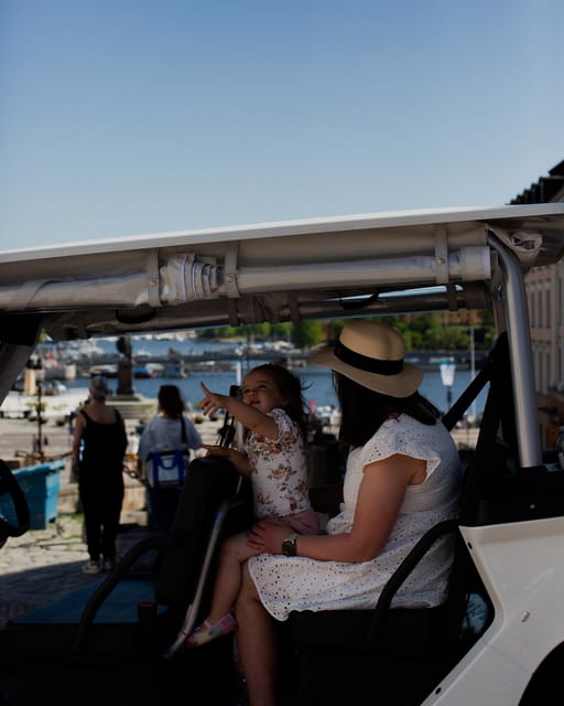 Stockholm Private Golf Cart Tours - Norrmalmstorg and the modern city center