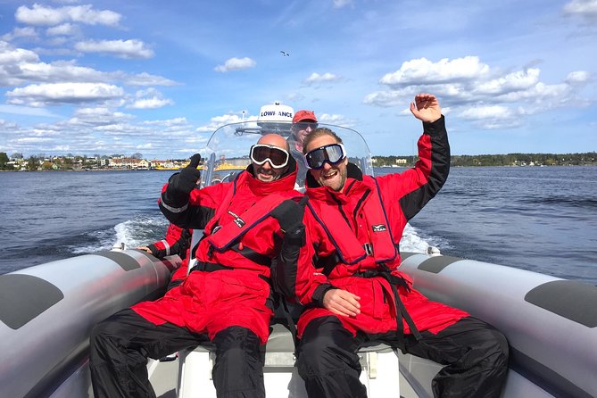 Stockholm RIB Speed Boat Tour - Vaxholm Fortress gives the ride a clear destination