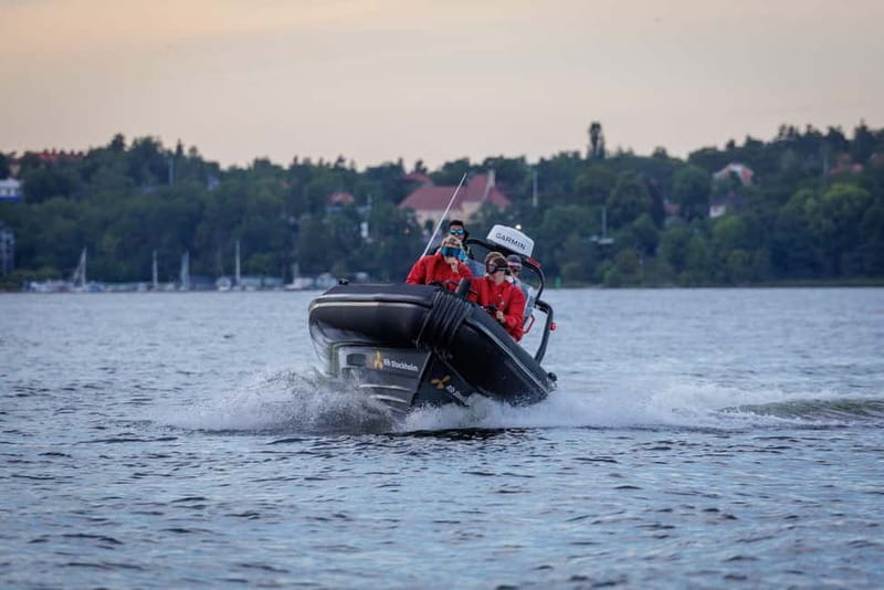 Stockholm: RIB Speed boat tour incl. island visit - Key points to know before booking