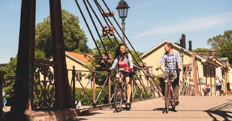 Stockholm: Self Guided GPS Bike Tour - What you get with the bike