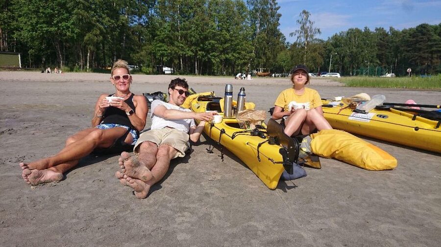 Stockholm: Self Guided Kayak Adventure - The short briefing and equipment handover
