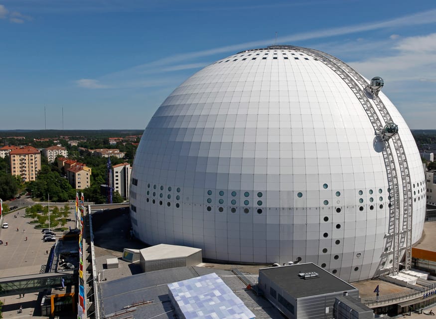 Stockholm: SkyView Glass Gondola Ride - A glass gondola on the Avicii Arena